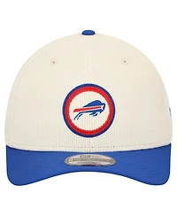 New Era Men's Stone Buffalo Bills Loyal Corduroy 9SEVENTY Adjustable Hat