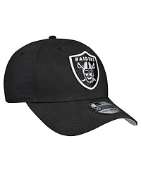 New Era Men's Black Las Vegas Raiders Tonal Camo 39THIRTY Stretch Fit Hat