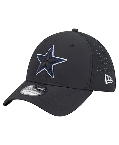 New Era Men's Black Dallas Cowboys 39THIRTY Flex Hat