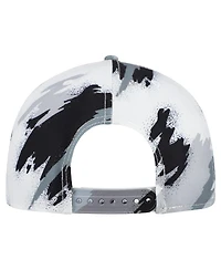 New Era Men's White San Antonio Spurs Paint 9FIFTY Snapback Hat