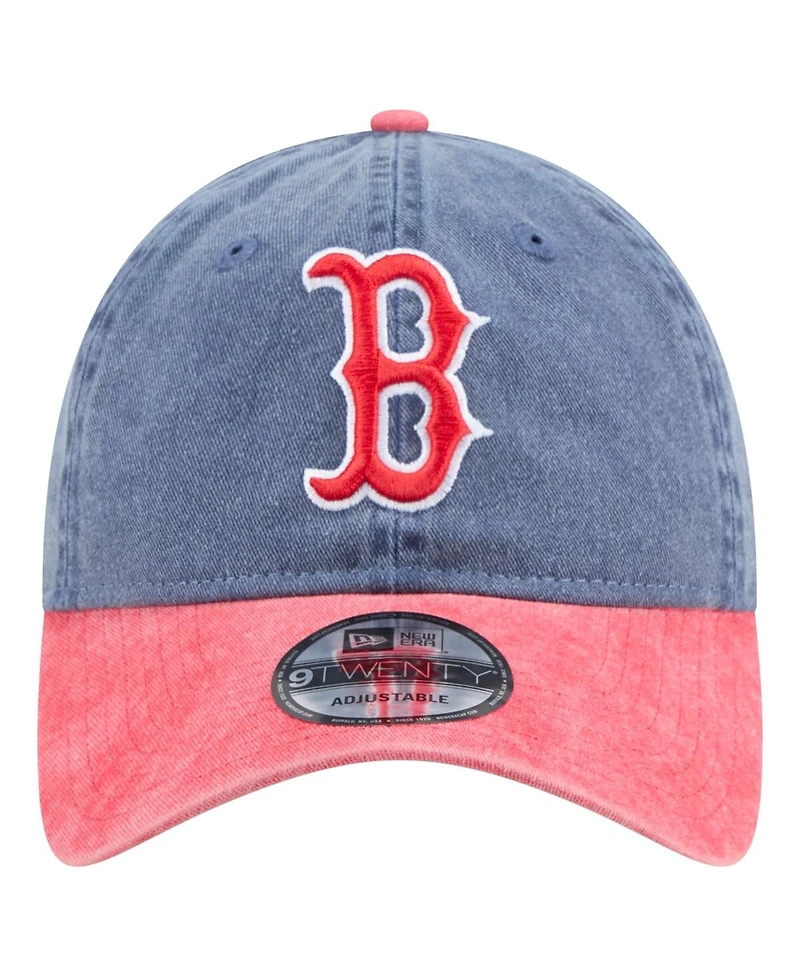 New Era Men's Navy/Red Boston Red Sox Select 9TWENTY Adjustable Hat