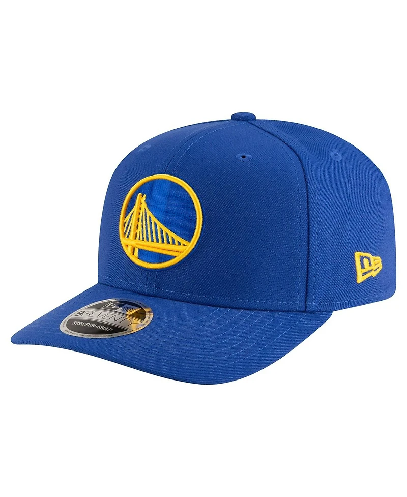 New Era Men's Royal Golden State Warriors 9SEVENTY Stock Adjustable Hat
