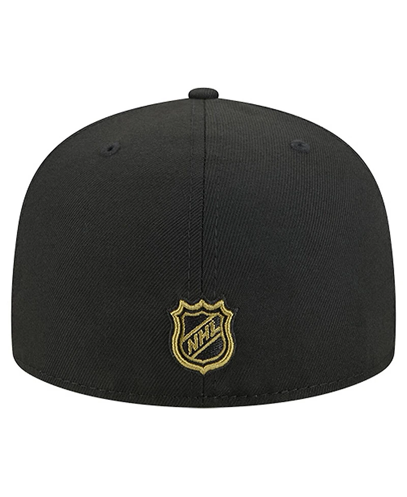New Era Men's Black Dallas Stars Military Appreciation Digital Camo 59FIFTY Fitted Hat