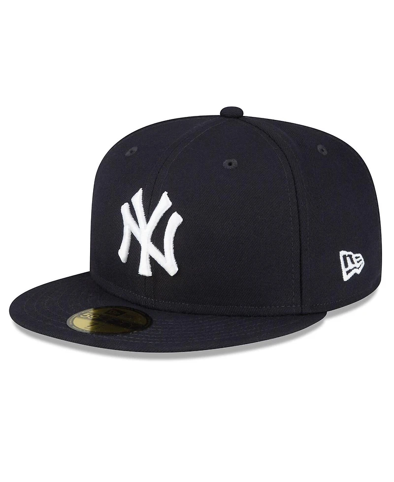 New Era Men's Navy York Yankees 2025 Mlb Postseason Side Patch 59FIFTY Fitted Hat