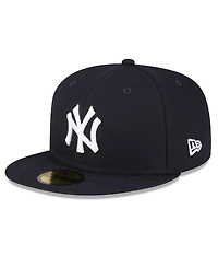 New Era Men's Navy York Yankees 2025 Mlb Postseason Side Patch 59FIFTY Fitted Hat