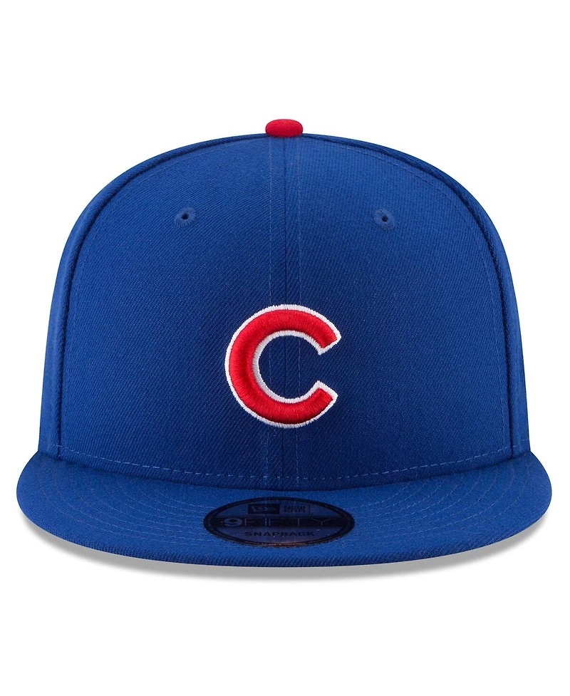 New Era Men's Royal Chicago Cubs 2025 Mlb Postseason Side Patch 9FIFTY Snapback Hat