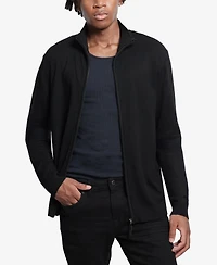 Xray Men's Full Zip Mock Neck Sweater