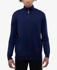 Xray Men's Full Zip Mock Neck Sweater