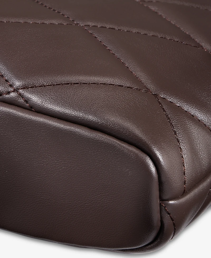 Giani Bernini Small Quilted North South Crossbody