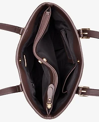 Giani Bernini Large Quilted Tulip Tote