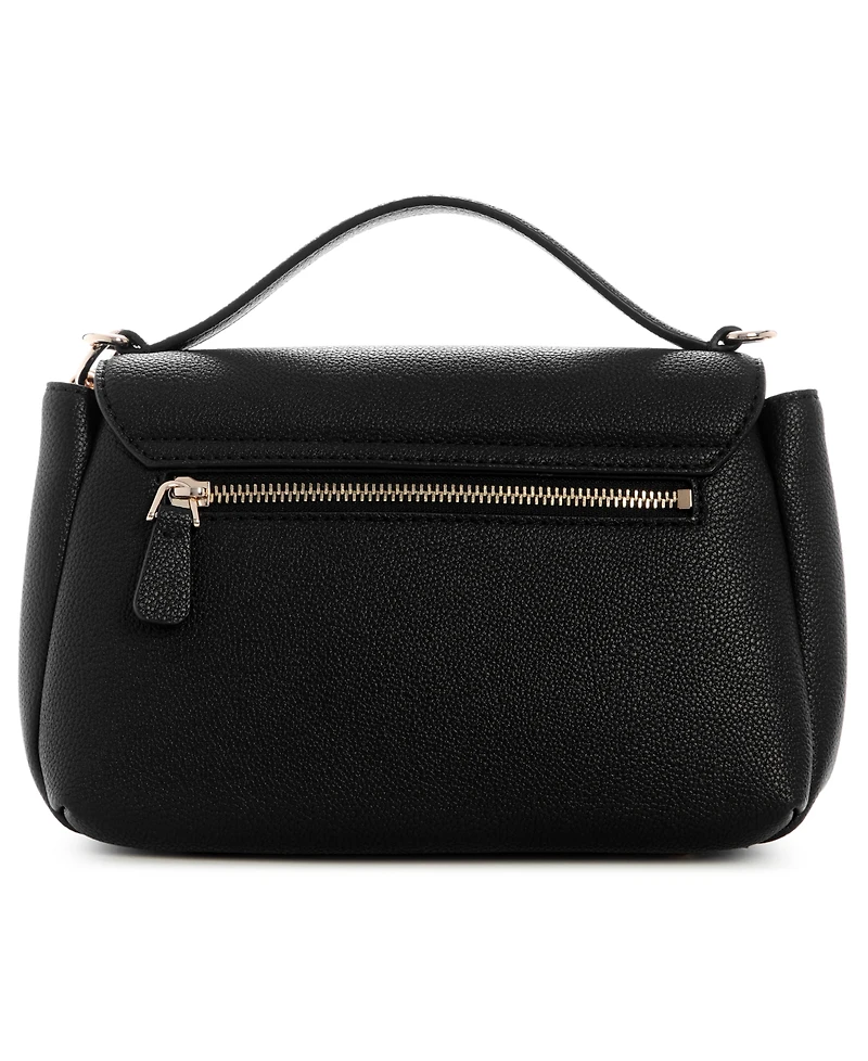 Guess Evie Top Handle Flap Small Crossbody Bag