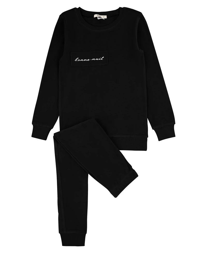 NoggiWear Baby Velour Patch Loungewear Set