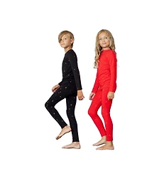 NoggiWear Baby Boys Star-Print Loungewear Set