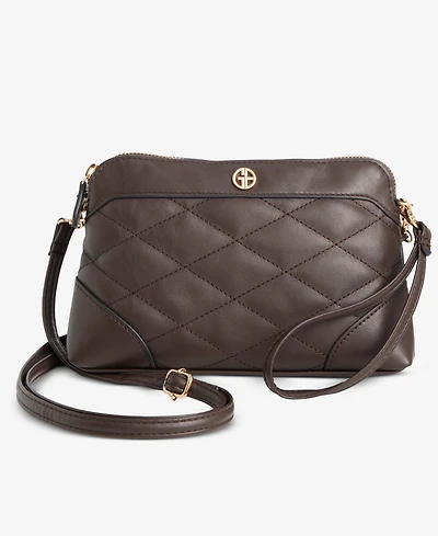 Giani Bernini Small Quilted Crossbody Wristlet, Macy's Exclusive