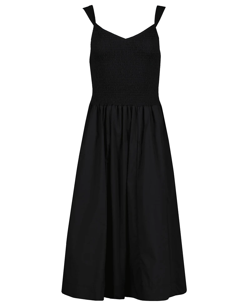Bishop + Young Women's Corsica Smocked Poplin Dress