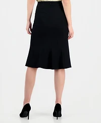 Kasper Women's Core Julia Stretch Crepe A-Line Skirt