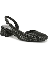 Naturalizer Women's Jayla Mid-Heel Square Toe Slingback Pumps