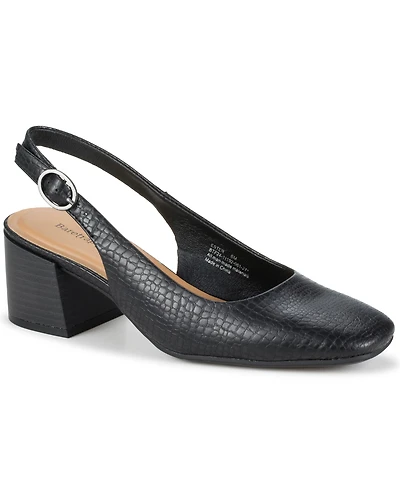 Baretraps Women's Ester Block Heel Slingback Pumps