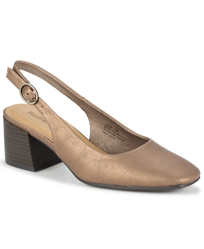 Baretraps Women's Ester Block Heel Slingback Pumps