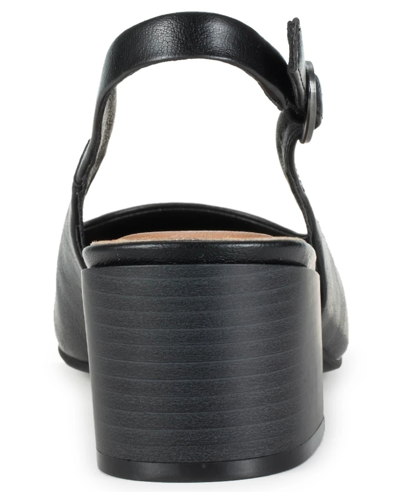 Baretraps Women's Ester Block Heel Slingback Pumps