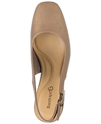 Baretraps Women's Ester Block Heel Slingback Pumps