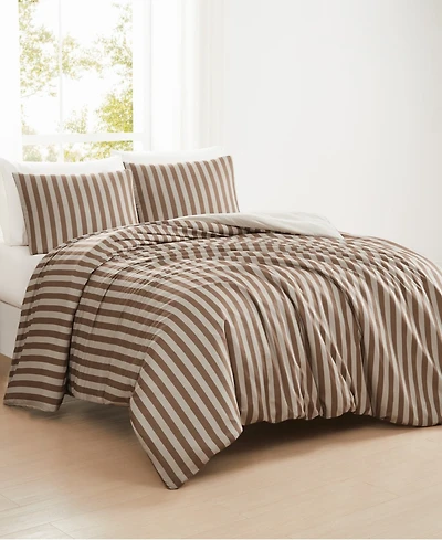 Truly Soft Weston Stripe 3-Pc. Comforter Set