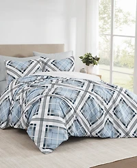 Truly Soft Lars Plaid 3-Pc. Comforter Set