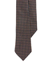 Polo Ralph Lauren Men's Vintage-Inspired Neat Silk Tie