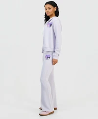 Grayson Threads, The Label Juniors' Kuromi Thermal Fold-Over Pants
