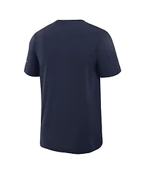 Nike Men's College Navy Seattle Seahawks Primetime Slub Dri-fit T-Shirt