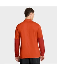 Nike Men's Orange Clemson Tigers One Goal Performance Half-Zip Pullover Sweatshirt