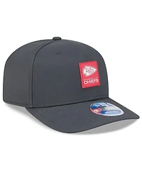 New Era Men's Charcoal Kansas City Chiefs 2025 Sideline Cold Weather 9SEVENTY Adjustable Hat