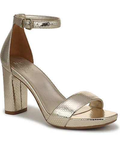 Naturalizer Women's Joy Square Toe Ankle Strap Dress Sandals