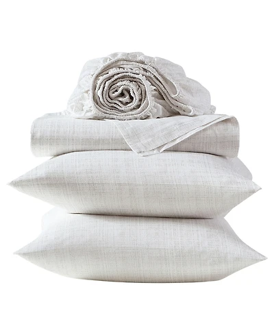 Vera Wang Printed Sateen T300 4-Pc. Sheet Set