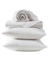 Vera Wang Printed Sateen T300 4-Pc. Sheet Set