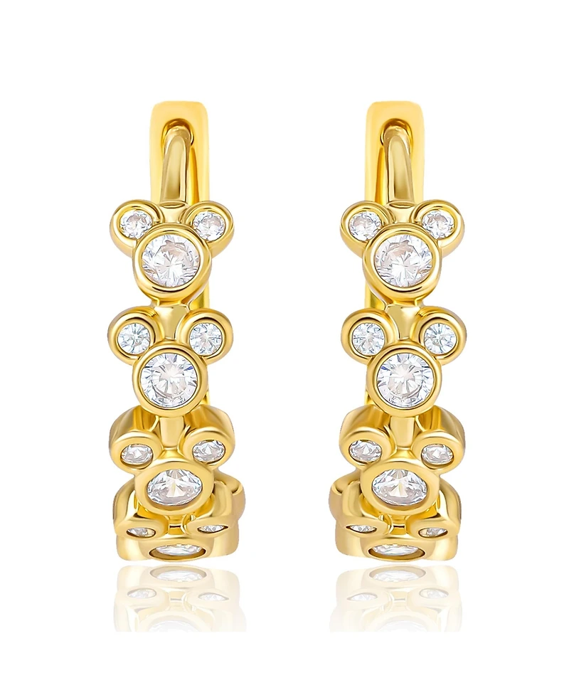 Disney Mickey Mouse Endless Hoop Earrings