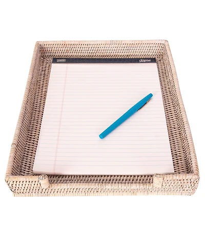 Artifacts Trading Company Rattan Office Paper Tray