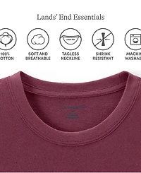 Lands' End Boys Long Sleeve Essential T-shirt