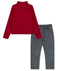 Nike Boys 4-7 2-Piece Quarter-Zip Sunset Fleece T-Shirt and Pants Set