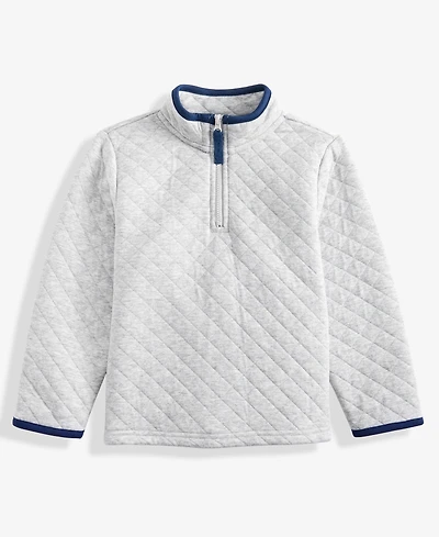 Epic Threads Boys Toddler 2T-4T Quilted Quarter-Zip Jacket, Macy's Exclusive