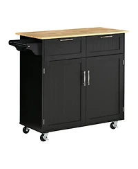 Slickblue Durable Kitchen Storage Cabinet with Adjustable Shelves for Pantry and Utensils