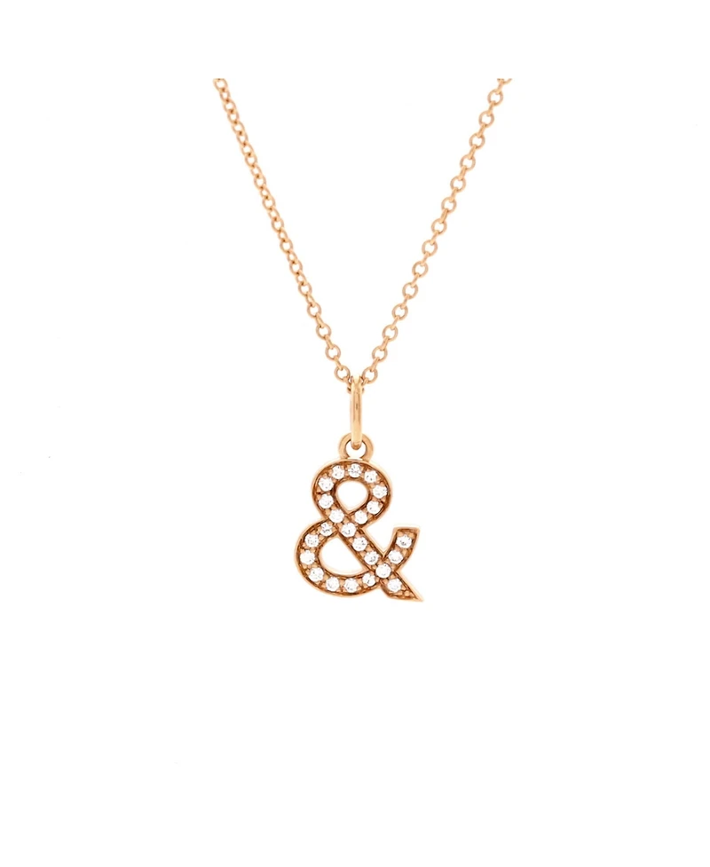 Pre-Owned Tiffany & Co. Ampersand Pendant Necklace