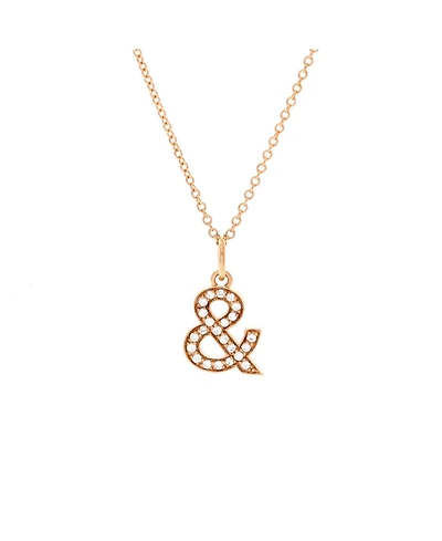 Pre-Owned Tiffany & Co. Ampersand Pendant Necklace