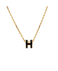 Pre-Owned HERMES Pop H Pendant Chain Necklace