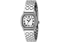 Invicta Women's 48998 Wildflower Quartz 3 Hand Silver Dial Watch