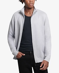 Xray Men's Full Zip Mock Neck Sweater