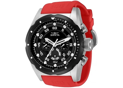 Invicta Men's 41558 Speedway Quartz Chronograph Black Dial Watch
