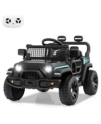Costway 12V Kids Ride on Truck Car Battery Powered Electric Vehicle with Remote Control