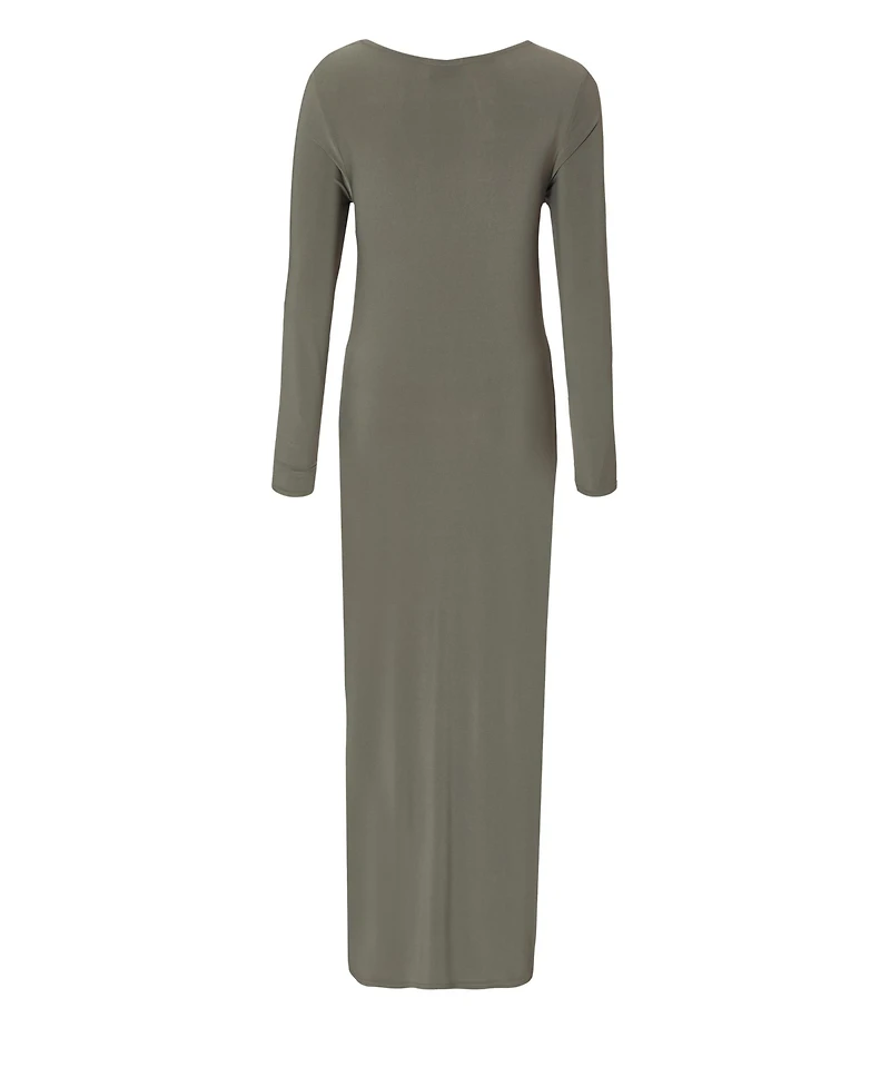 Quiz Women's Ity Long Sleeve Maxi Dress