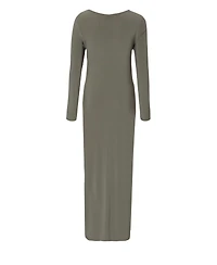 Quiz Women's Ity Long Sleeve Maxi Dress